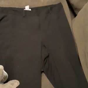 All black dress pants